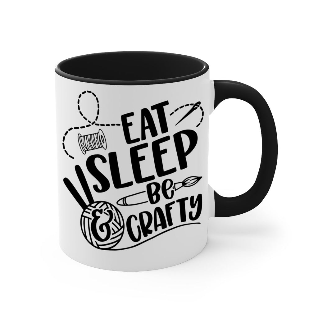 Eat Slepp Be Crafty 28#- crafting-Mug / Coffee Cup