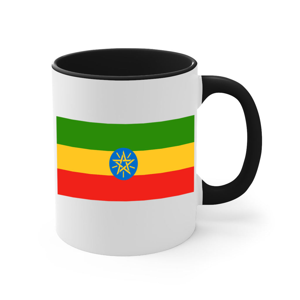 Ethiopia 140#- world flag-Mug / Coffee Cup