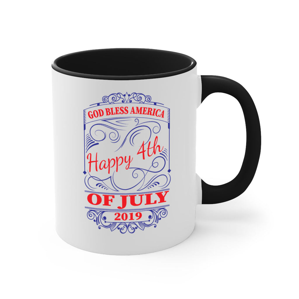 GOD BLESS AMERICA Happy thOF JULY Style 94#- 4th Of July-Mug / Coffee Cup