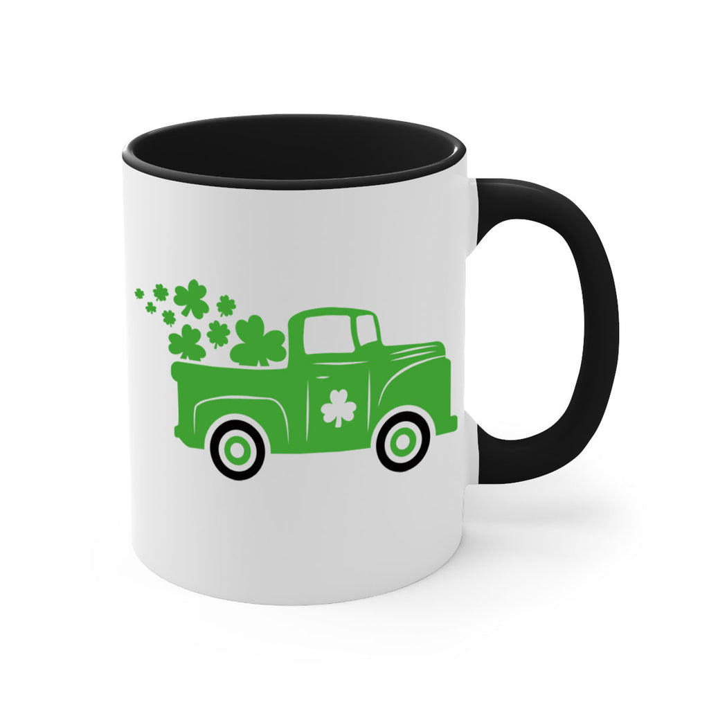 Green Truck Style 97#- St Patricks Day-Mug / Coffee Cup