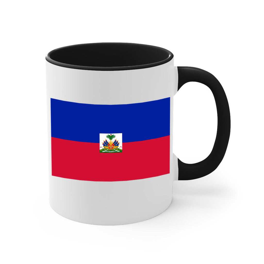 Haiti 125#- world flag-Mug / Coffee Cup