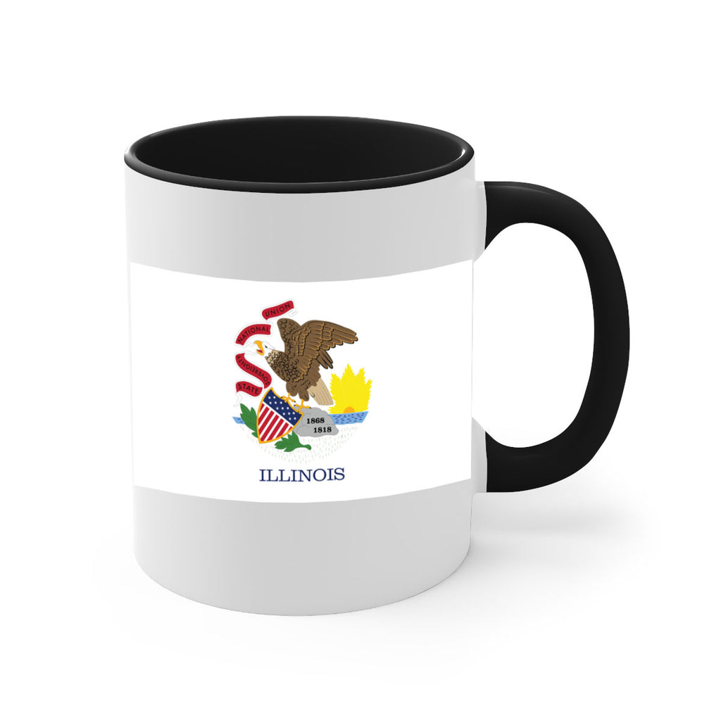 Illinois 39#- Us Flags-Mug / Coffee Cup