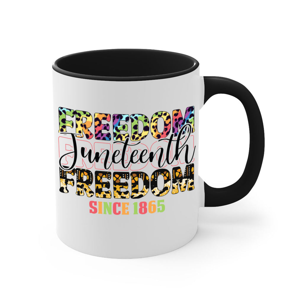 Juneteenth Freedom Since 1865 Png 36#- juneteenth-Mug / Coffee Cup