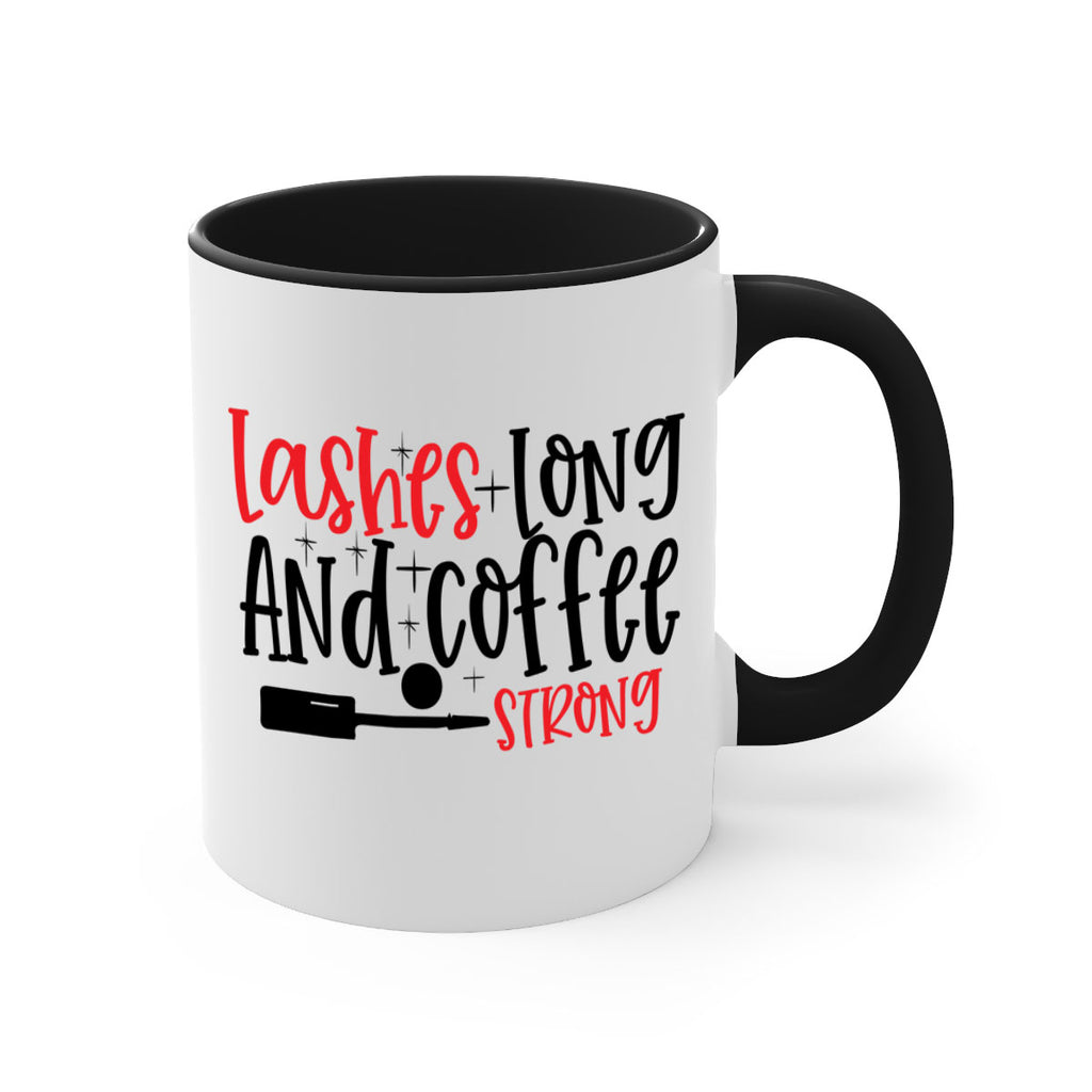 Lashes Long And Coffee Strong Style 232#- makeup-Mug / Coffee Cup