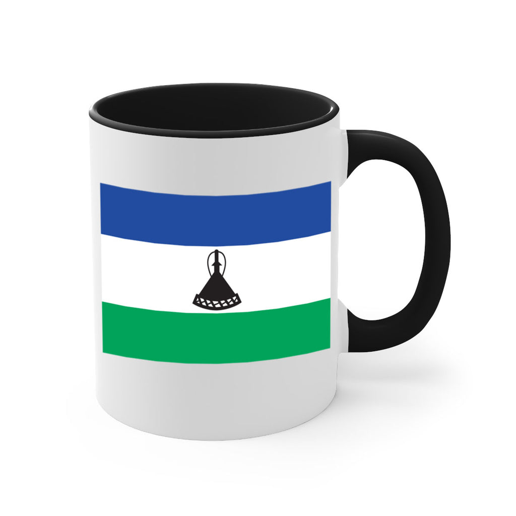 Lesotho 102#- world flag-Mug / Coffee Cup