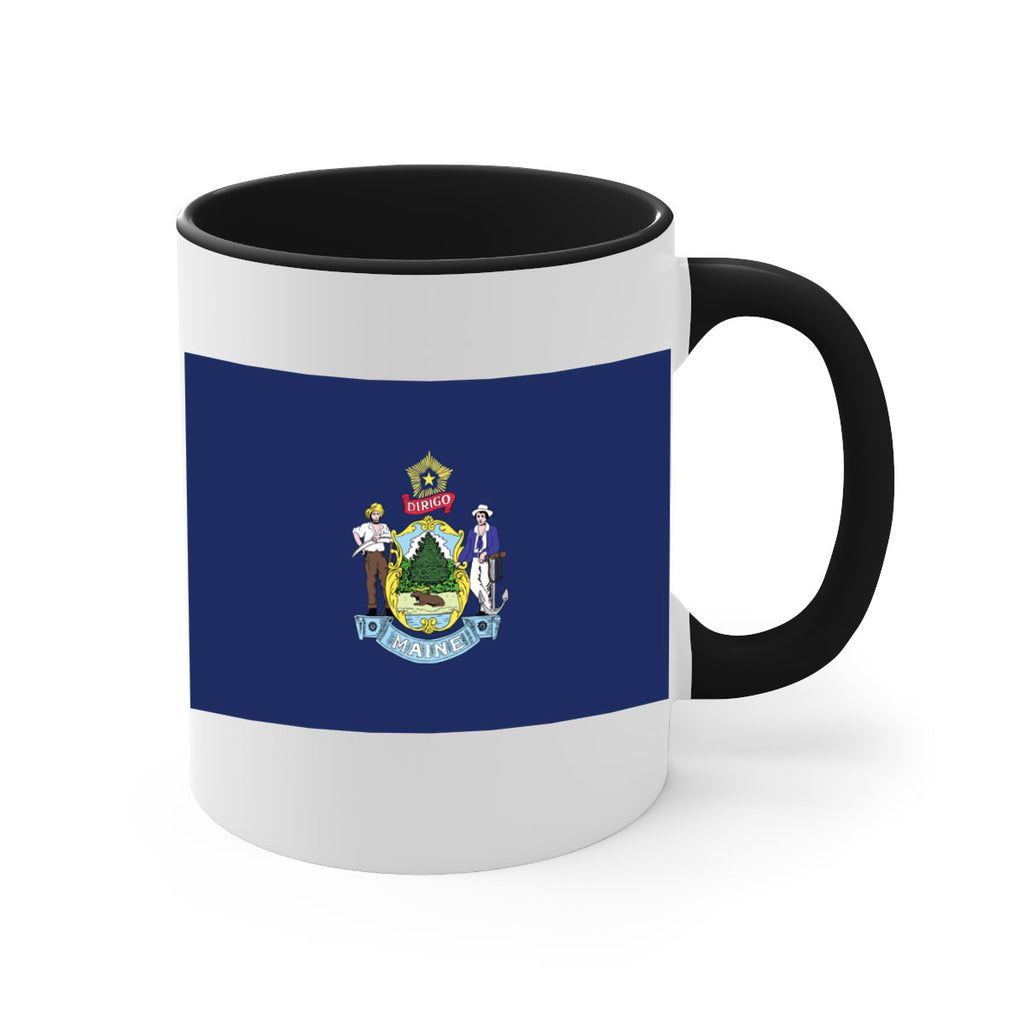 Maine 33#- Us Flags-Mug / Coffee Cup