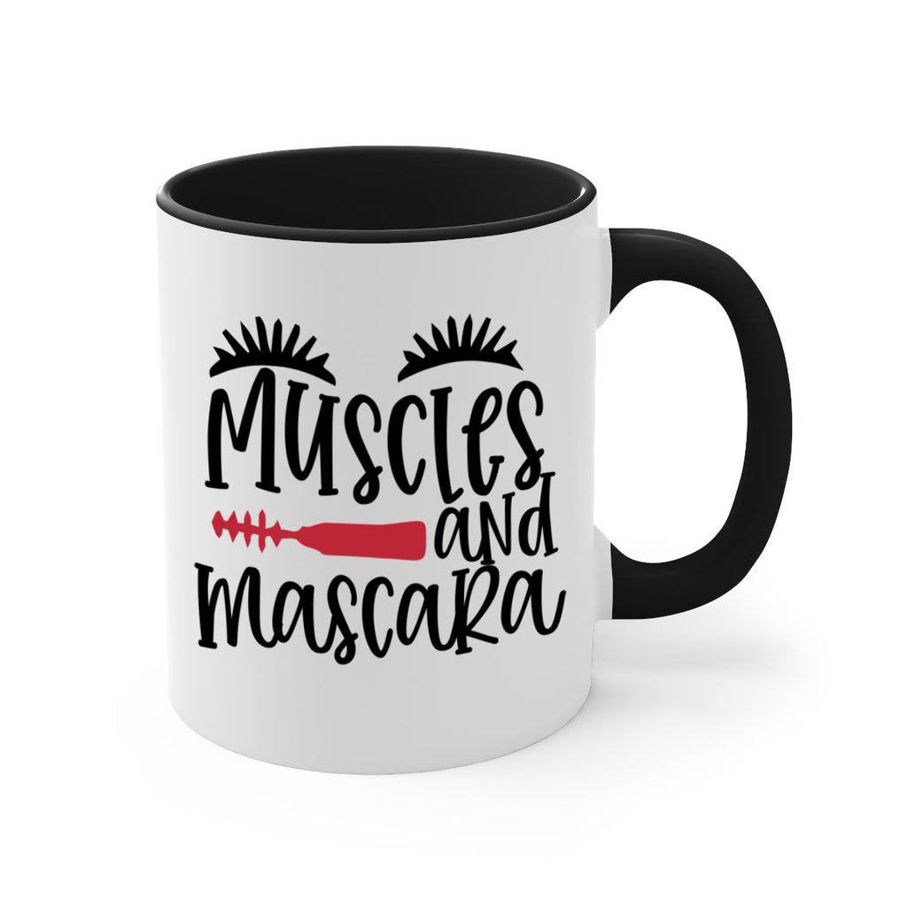 Muscles and mascara design Style 221#- makeup-Mug / Coffee Cup