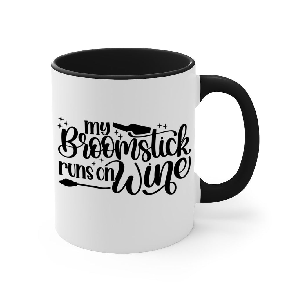 My Broomstick Runs On Wine Style 34#- makeup-Mug / Coffee Cup