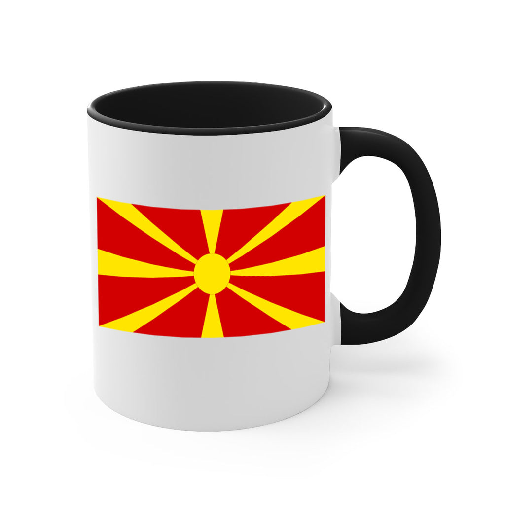 North Macedonia 69#- world flag-Mug / Coffee Cup