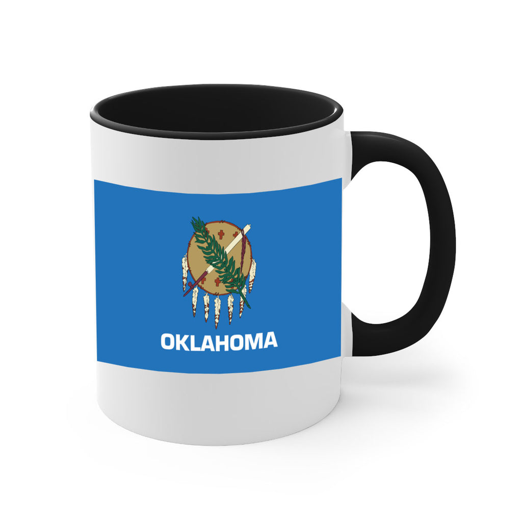 Oklahoma 16#- Us Flags-Mug / Coffee Cup