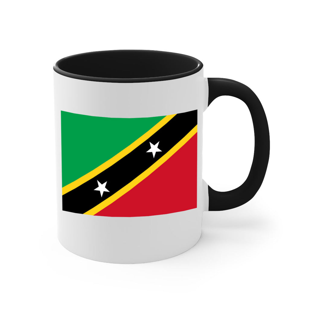 Saint Kitts and Nevis 52#- world flag-Mug / Coffee Cup