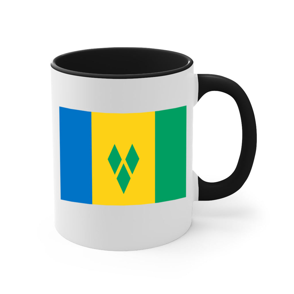 Saint Vincent and the Grenadines 50#- world flag-Mug / Coffee Cup