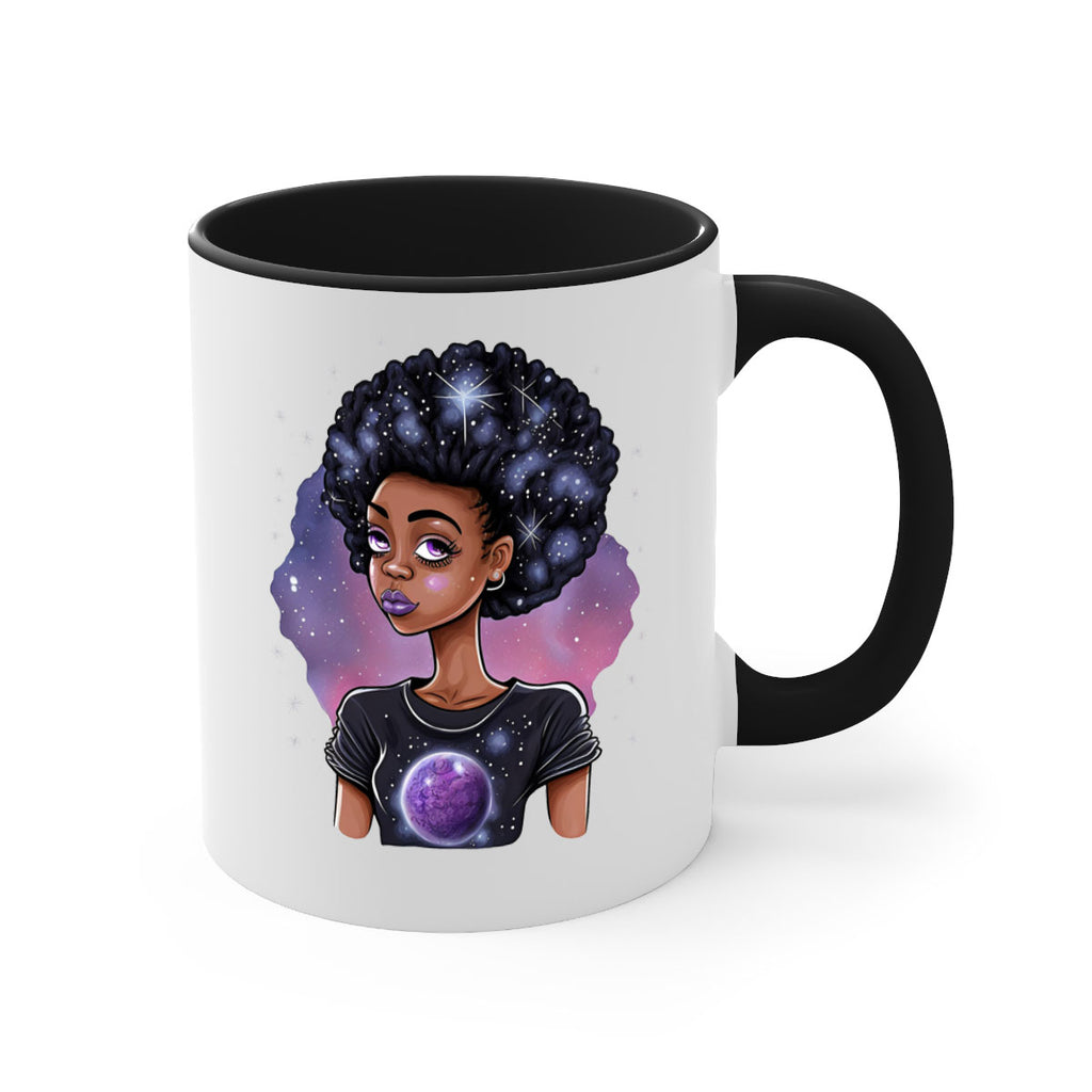 Sparkling Black Girl Design 11#- Black women - Girls-Mug / Coffee Cup