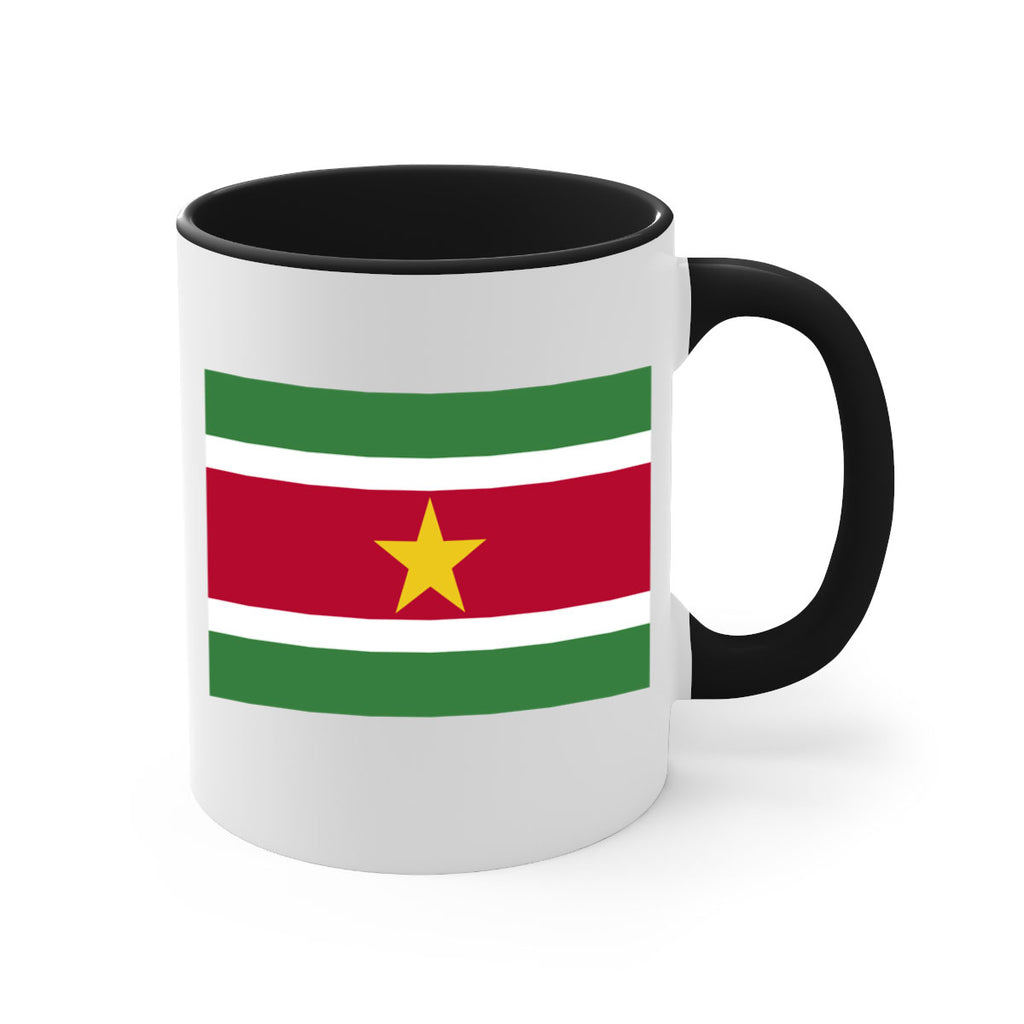 Suriname 30#- world flag-Mug / Coffee Cup