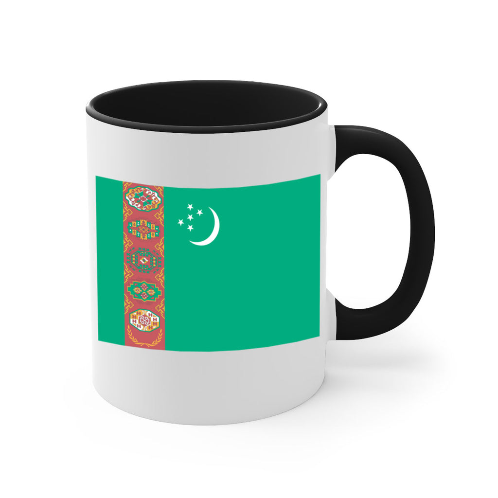 Turkmenistan 16#- world flag-Mug / Coffee Cup