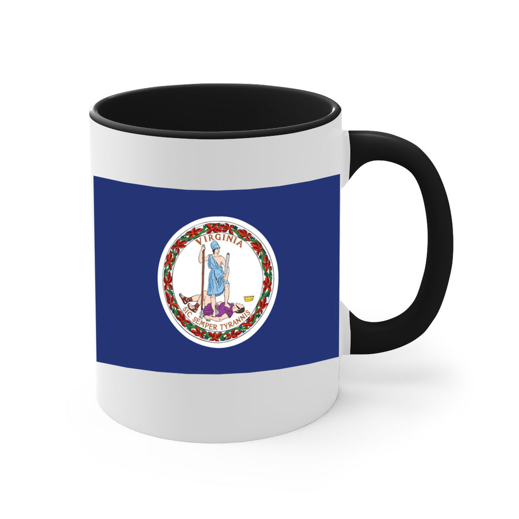 Virginia 6#- Us Flags-Mug / Coffee Cup