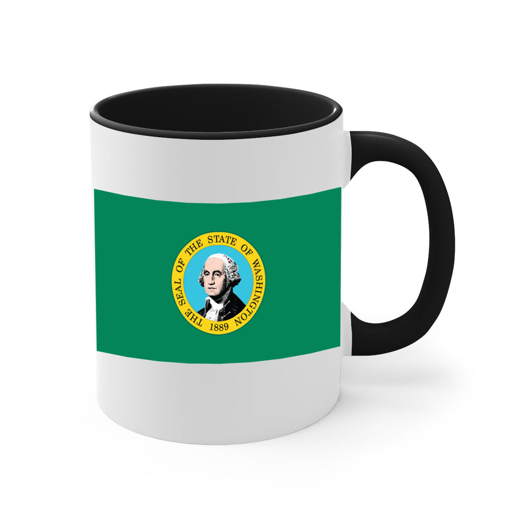 Washington 4#- Us Flags-Mug / Coffee Cup