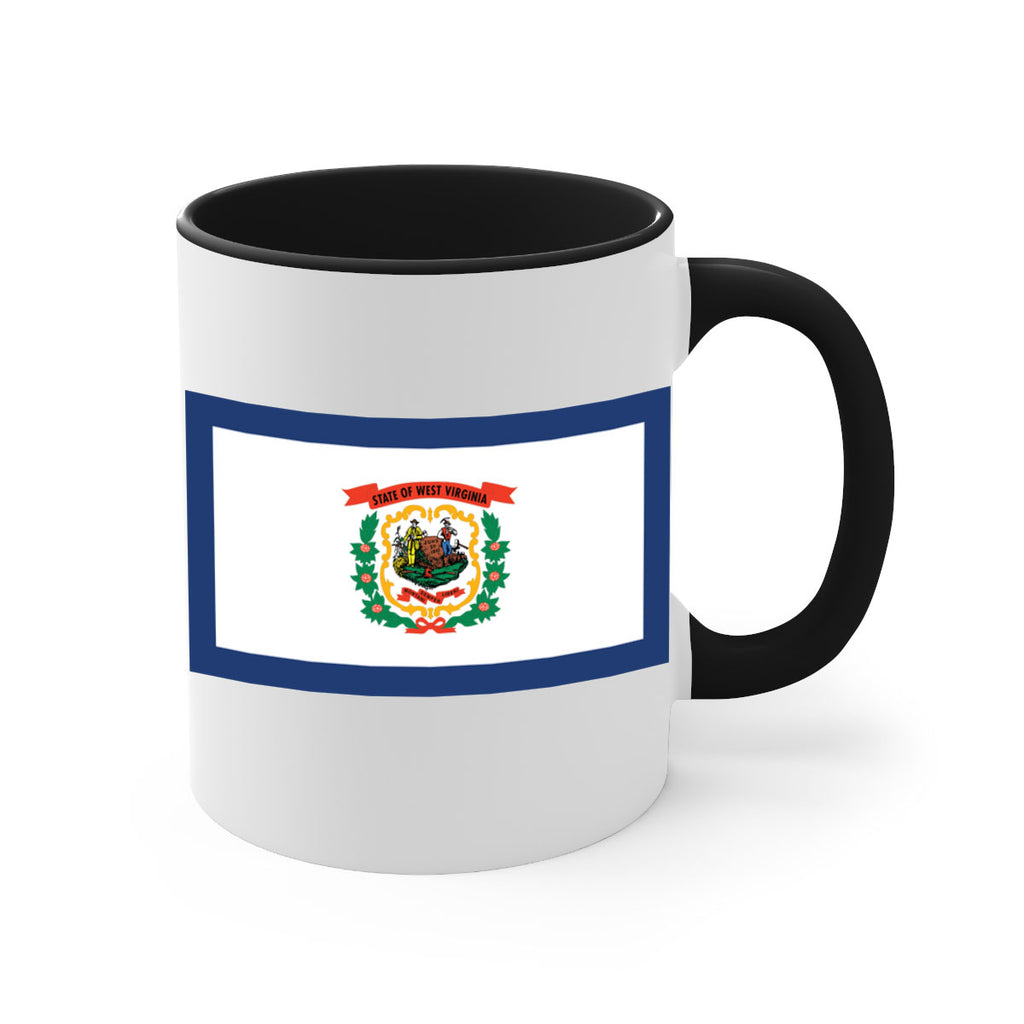 West Virginia 3#- Us Flags-Mug / Coffee Cup