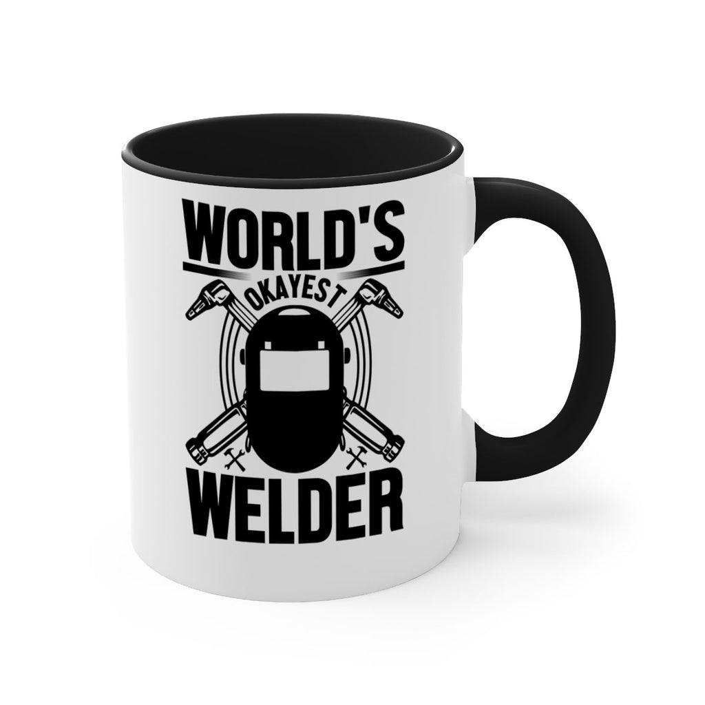 Worlds okayest Style 1#- welder-Mug / Coffee Cup