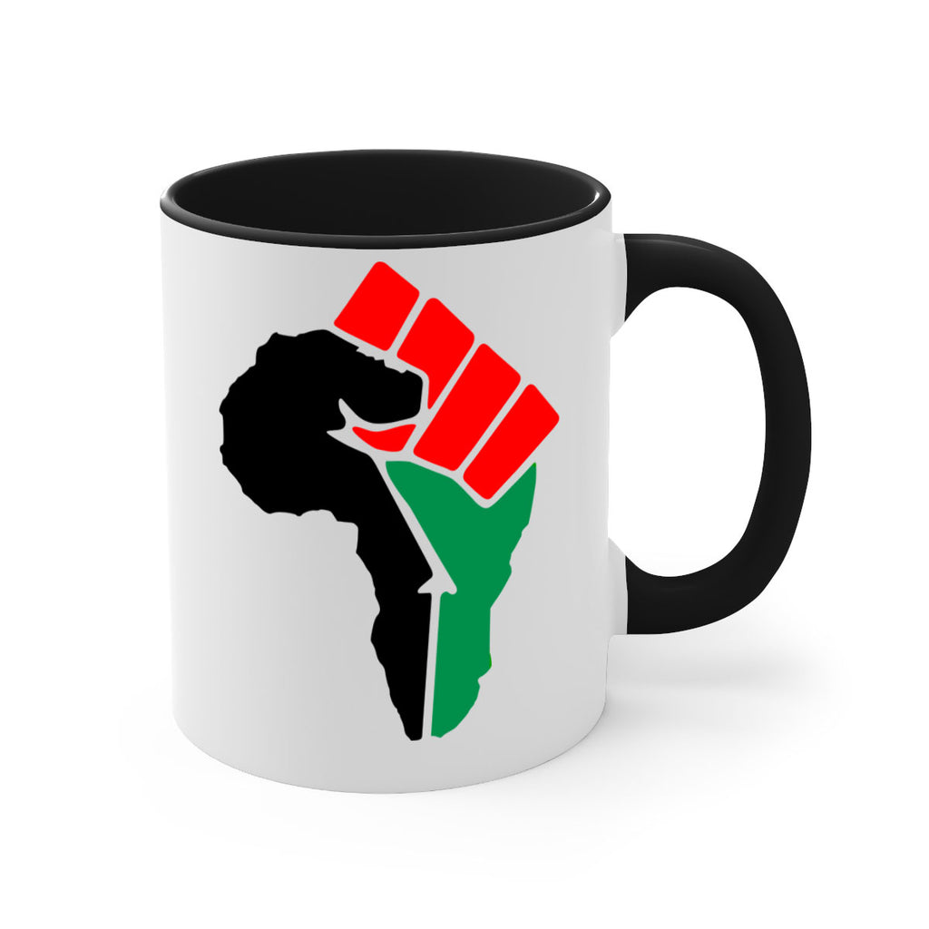 african power fist 274#- black words - phrases-Mug / Coffee Cup