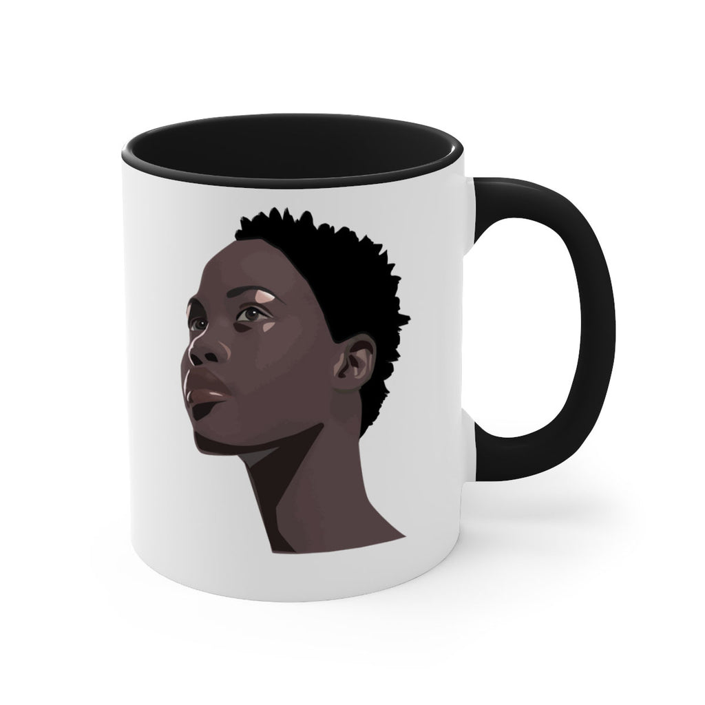 african woman portrait 88#- Black women - Girls-Mug / Coffee Cup