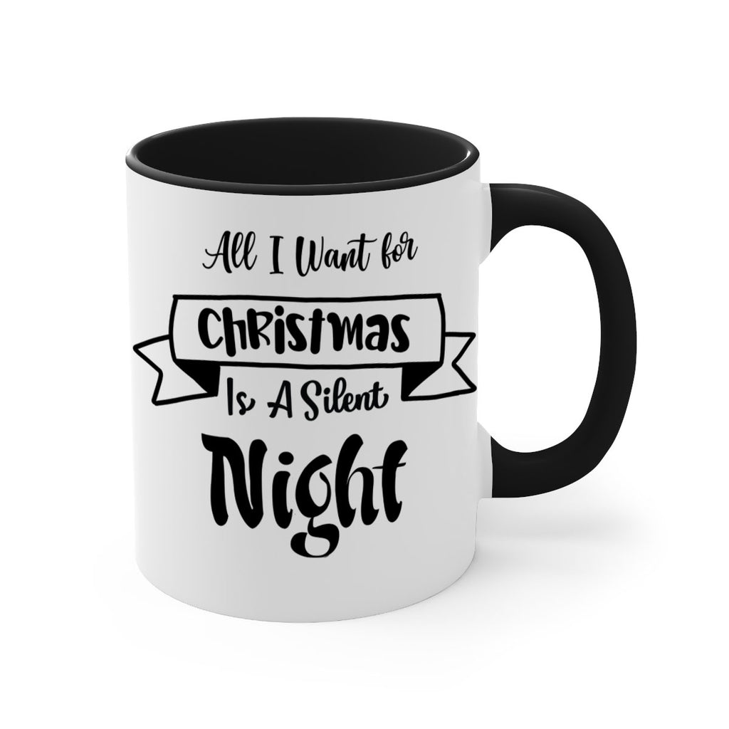 all i want for christmas is a silent night style 43#- christmas-Mug / Coffee Cup