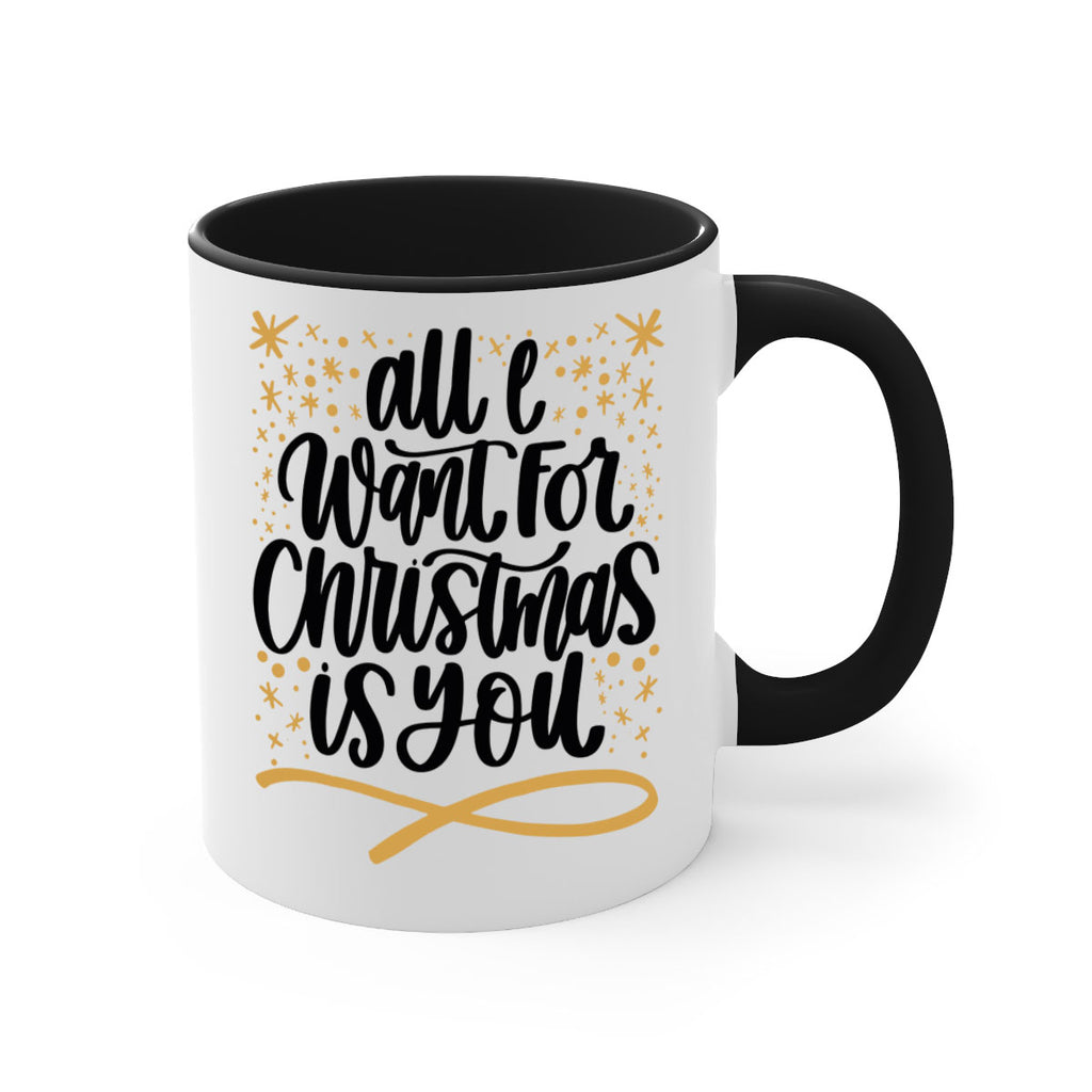 all i want for christmas is you gold 215#- christmas-Mug / Coffee Cup