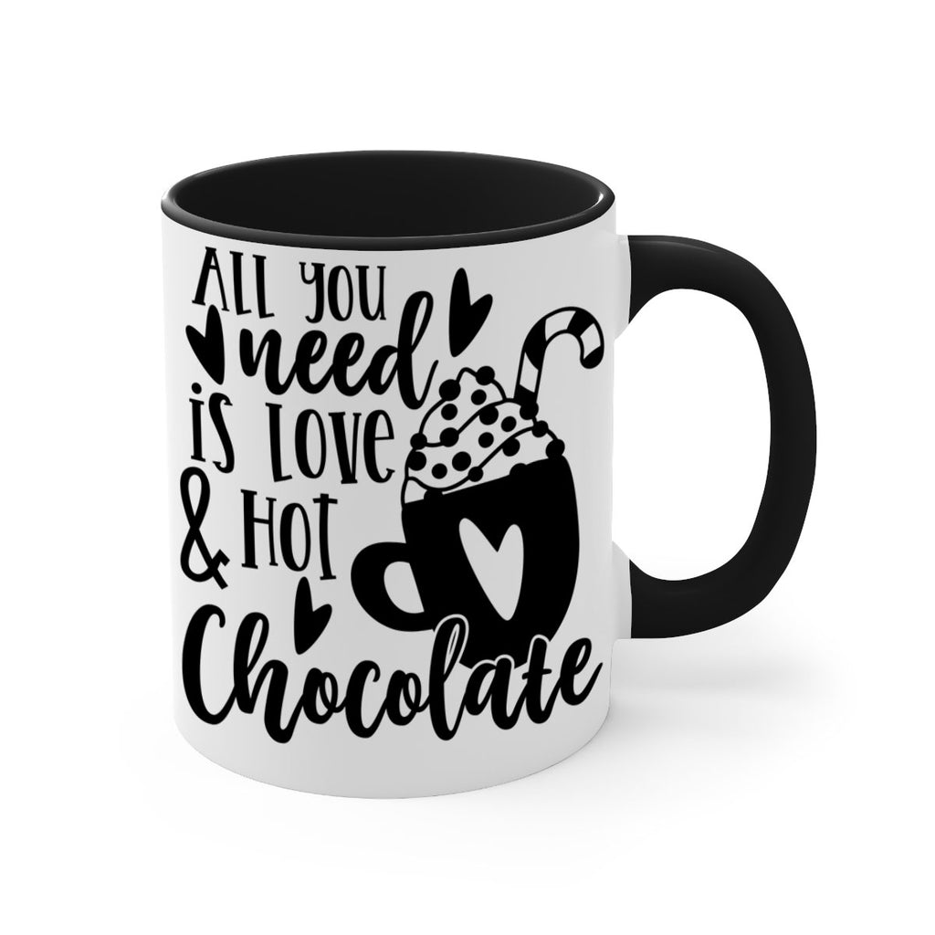 all you need is love and hot chocolate style 49#- christmas-Mug / Coffee Cup