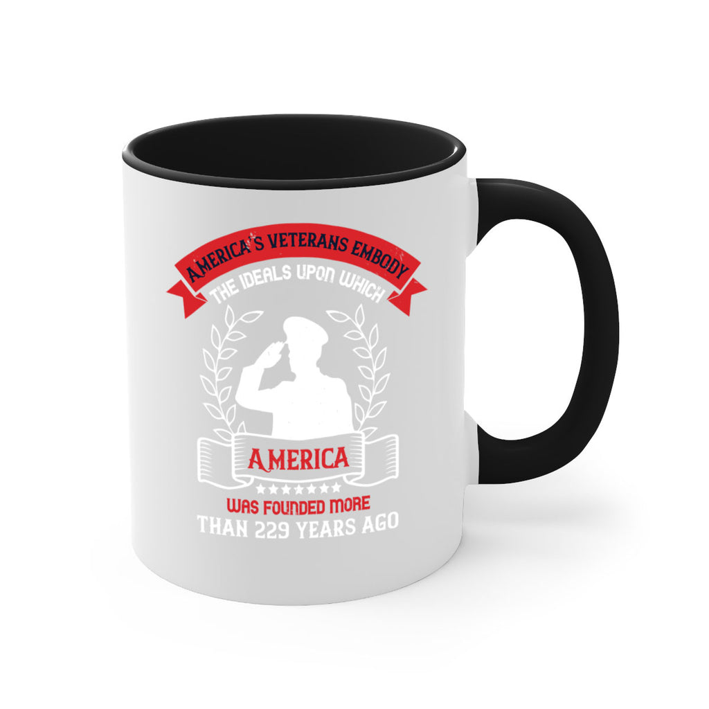 america’s veterans embody the ideals upon which america was founded more than years ago 76#- veterns day-Mug / Coffee Cup