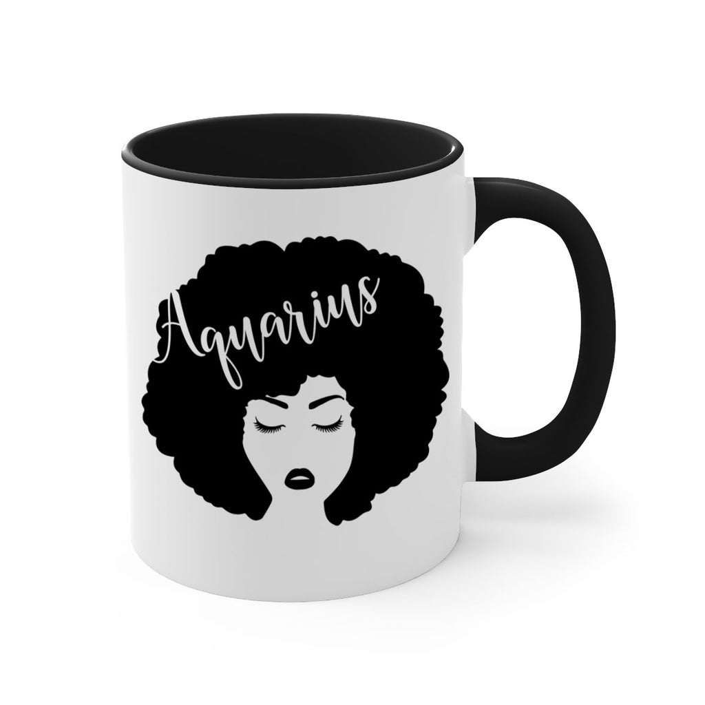 aquarius62#- Black women - Girls-Mug / Coffee Cup