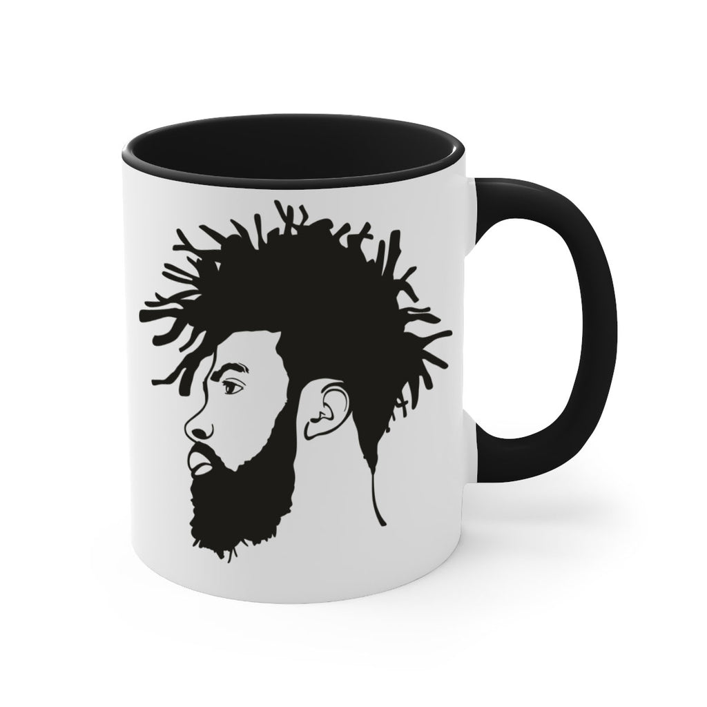 beardman 46#- Black men - Boys-Mug / Coffee Cup