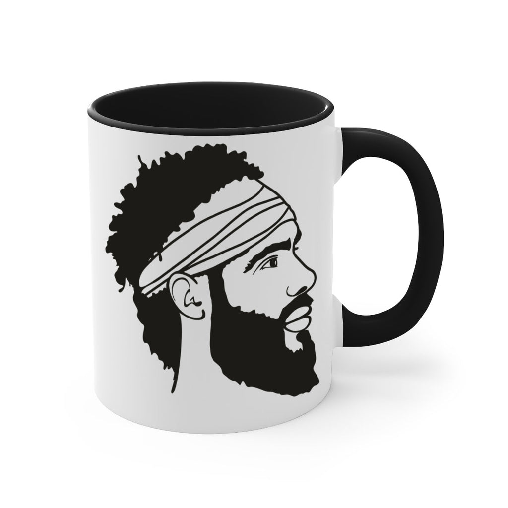 beardman 48#- Black men - Boys-Mug / Coffee Cup
