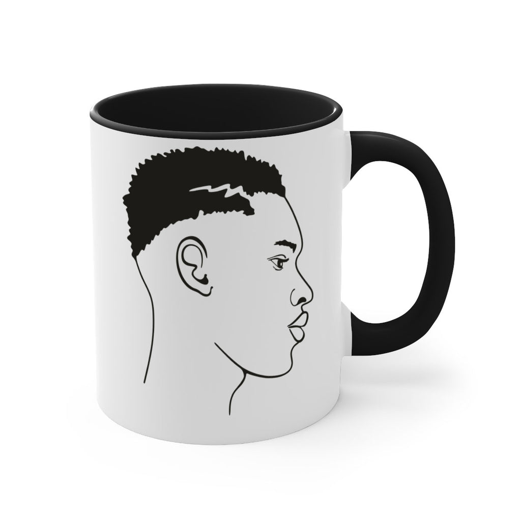 beardman 49#- Black men - Boys-Mug / Coffee Cup