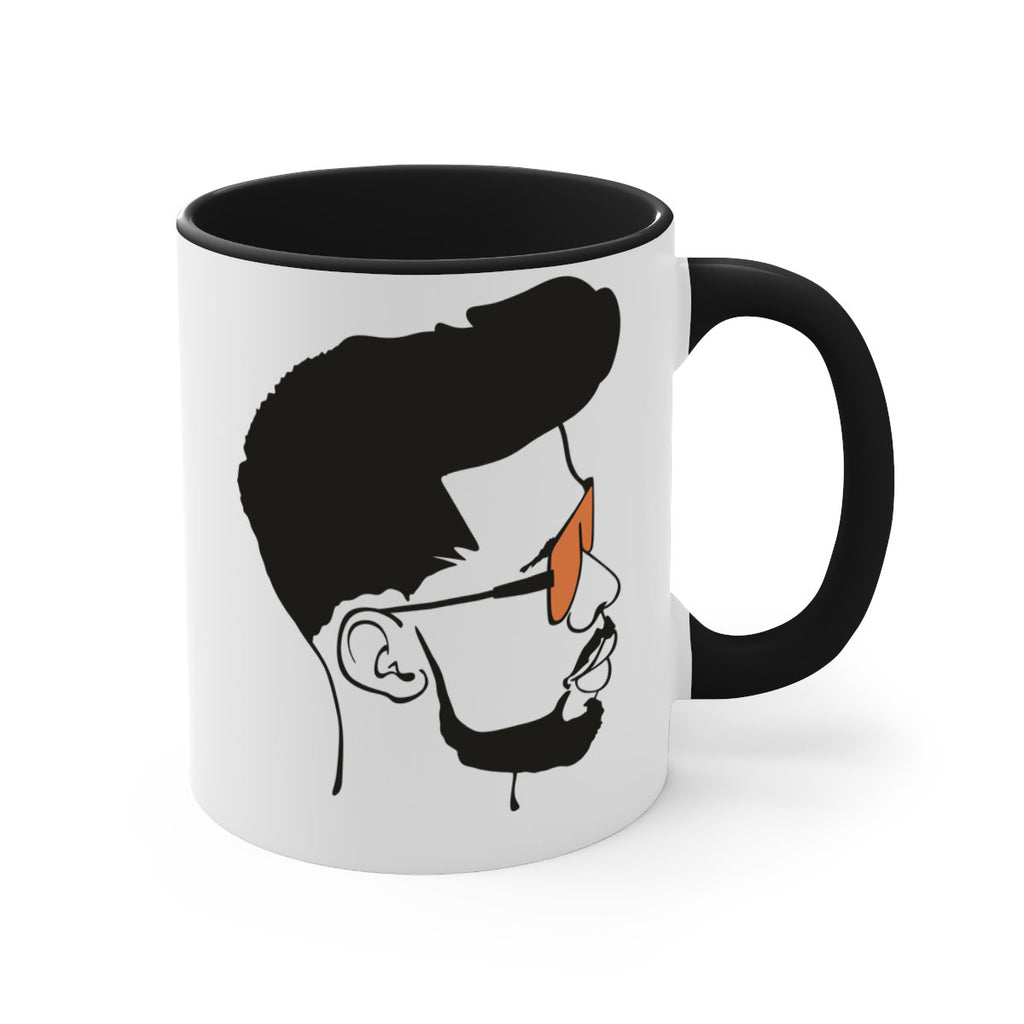 beardman 50#- Black men - Boys-Mug / Coffee Cup