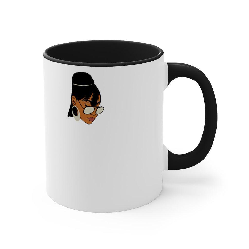 black afro 40#- Black women - Girls-Mug / Coffee Cup
