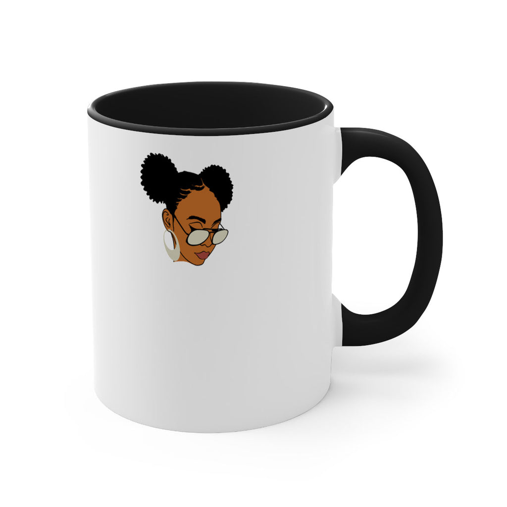 black afro 41#- Black women - Girls-Mug / Coffee Cup