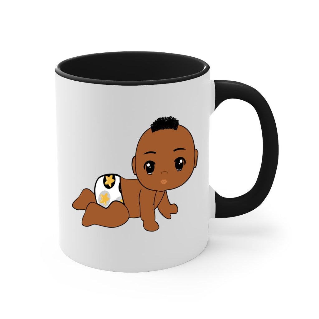 black baby boy 6#- Black men - Boys-Mug / Coffee Cup