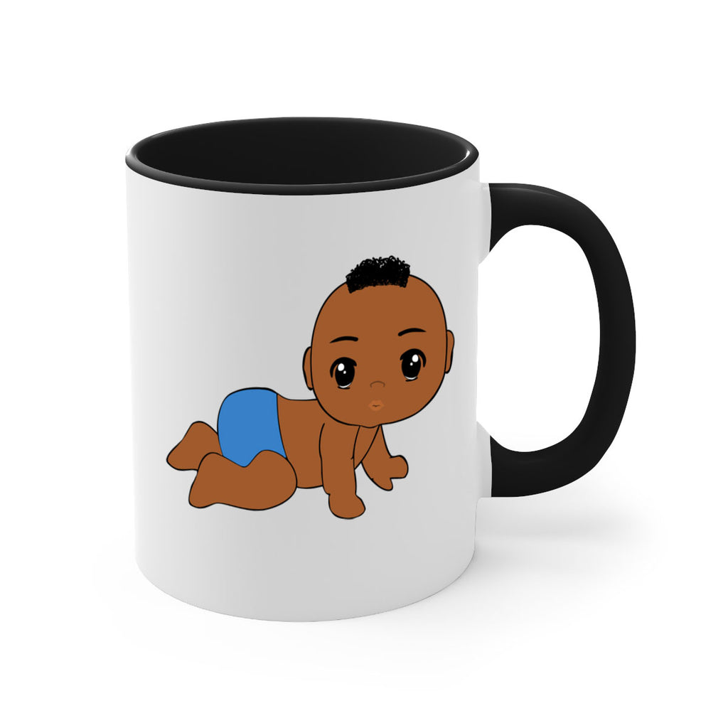 black baby boy 9#- Black men - Boys-Mug / Coffee Cup