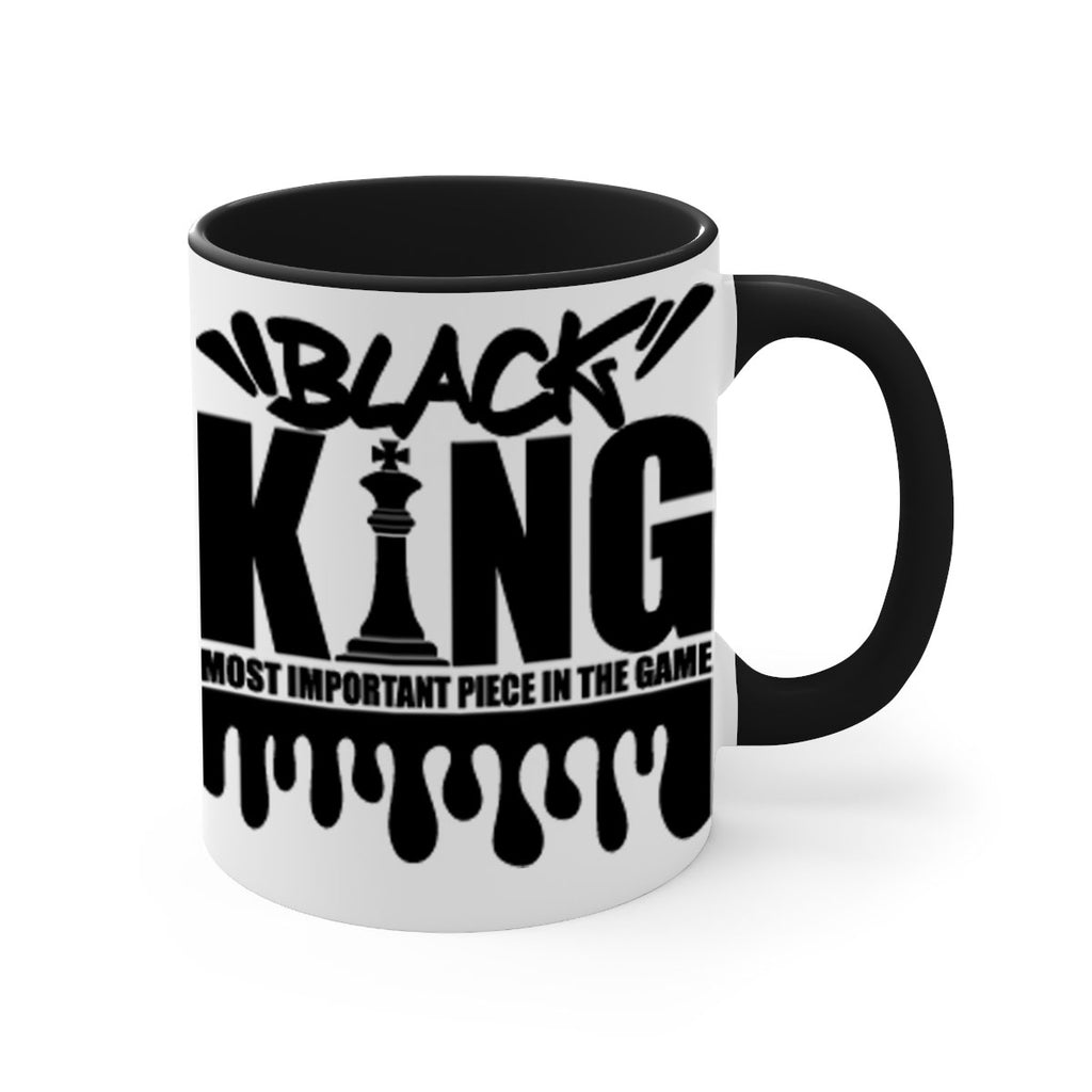 black king 174#- black words - phrases-Mug / Coffee Cup