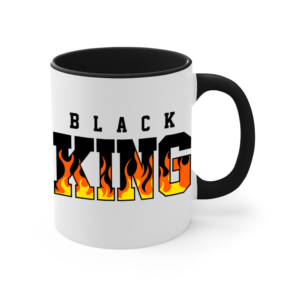 black king flames 232#- black words - phrases-Mug / Coffee Cup