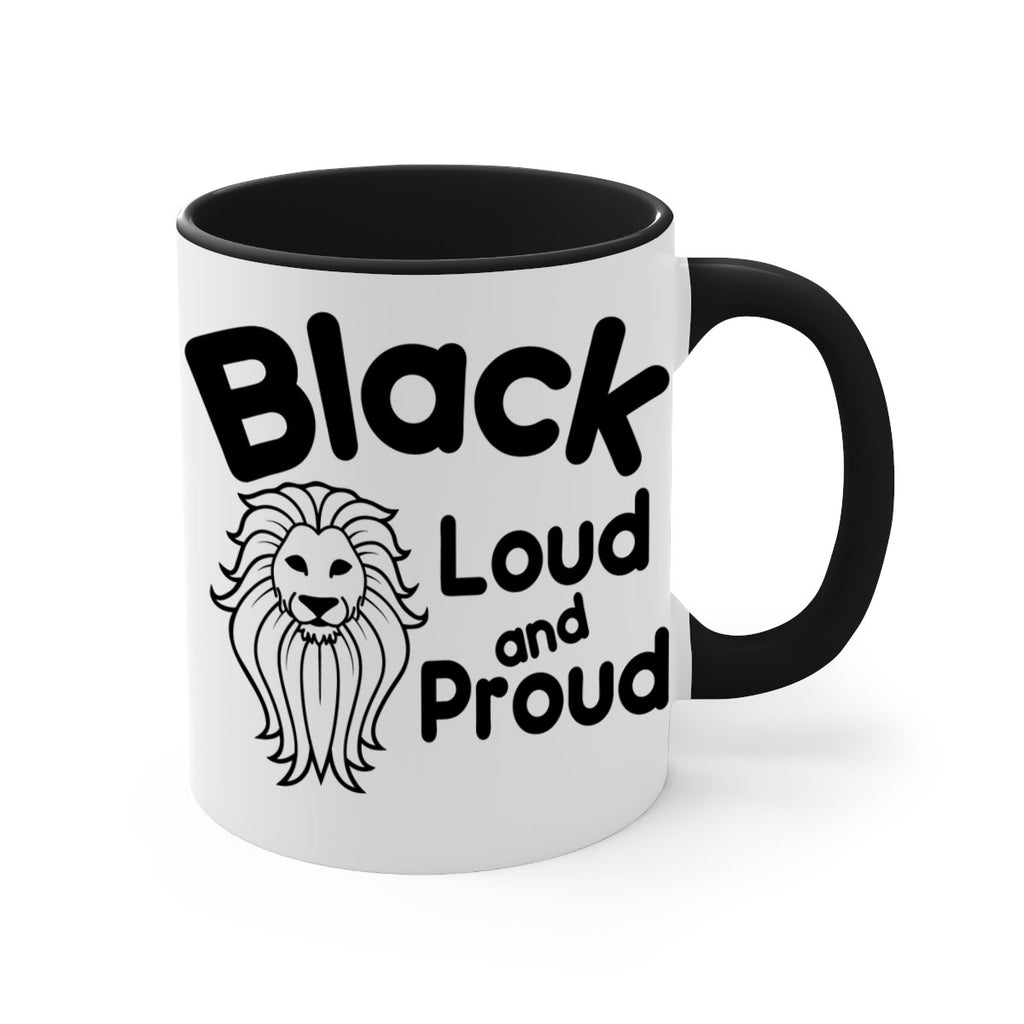 black loud and proud Style 57#- Black women - Girls-Mug / Coffee Cup