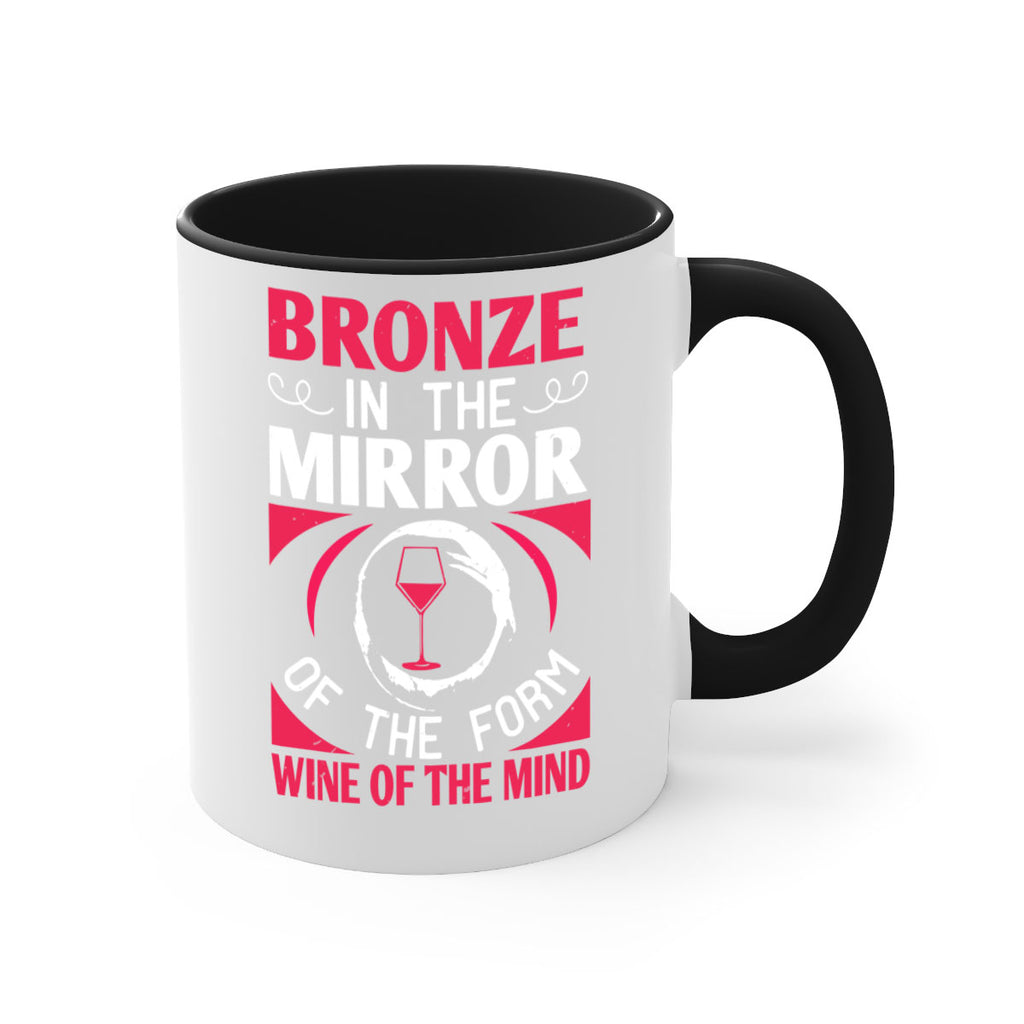 bronze in the mirror of the form wine of the mind 100#- wine-Mug / Coffee Cup