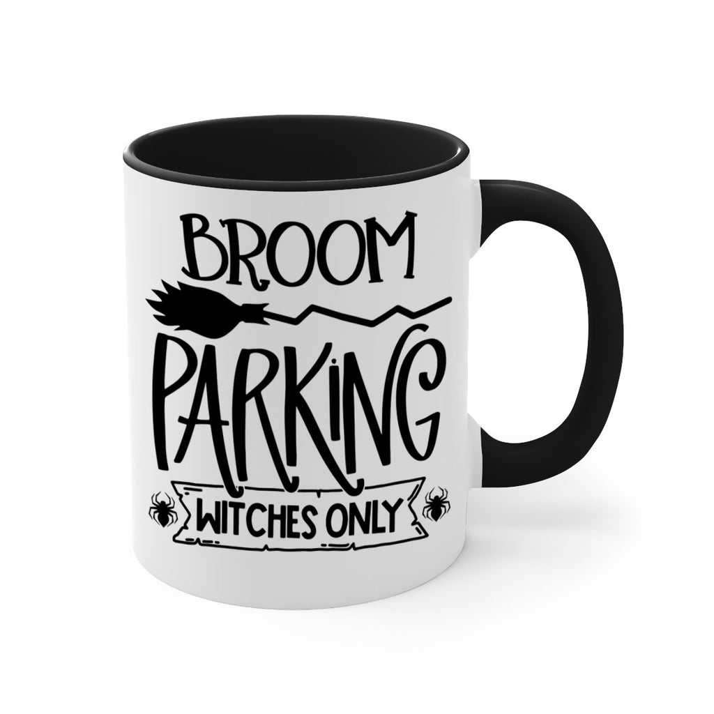 broom parking witches only 84#- halloween-Mug / Coffee Cup