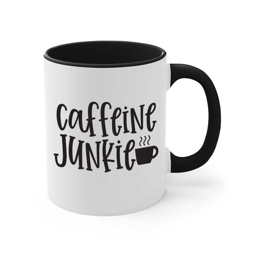 caffeine junkie 412#- mom-Mug / Coffee Cup