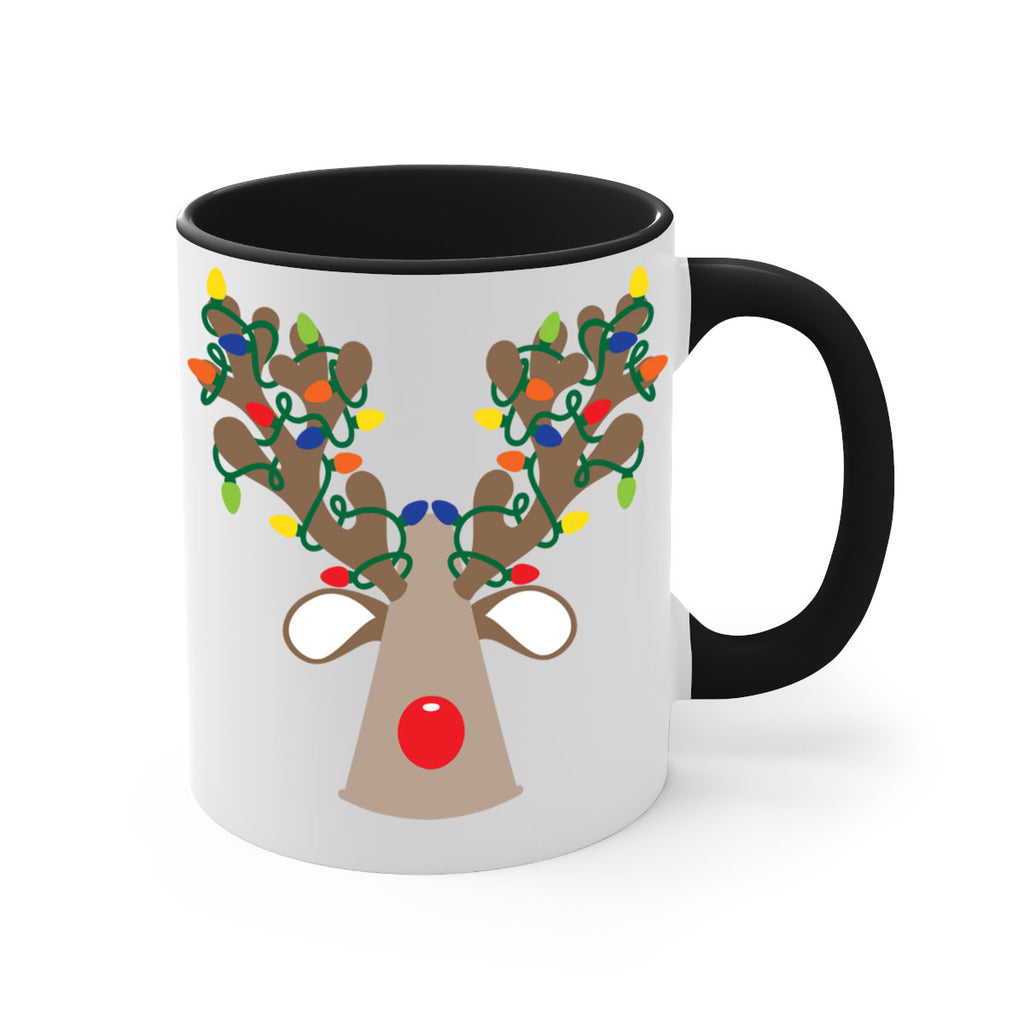 christmas reindeer antler cheer style 116#- christmas-Mug / Coffee Cup