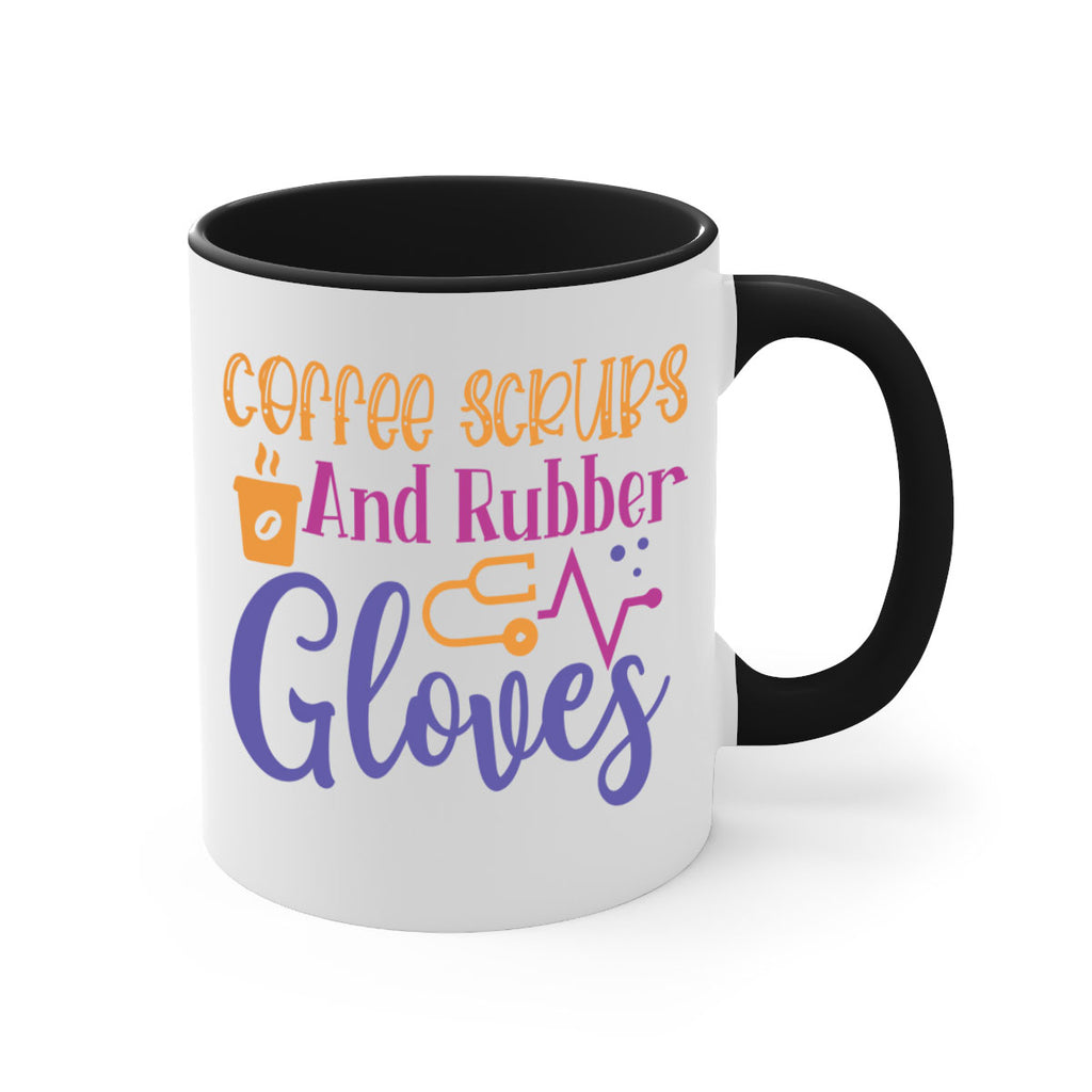 coffee scrubs and rubber gloves Style Style 211#- nurse-Mug / Coffee Cup