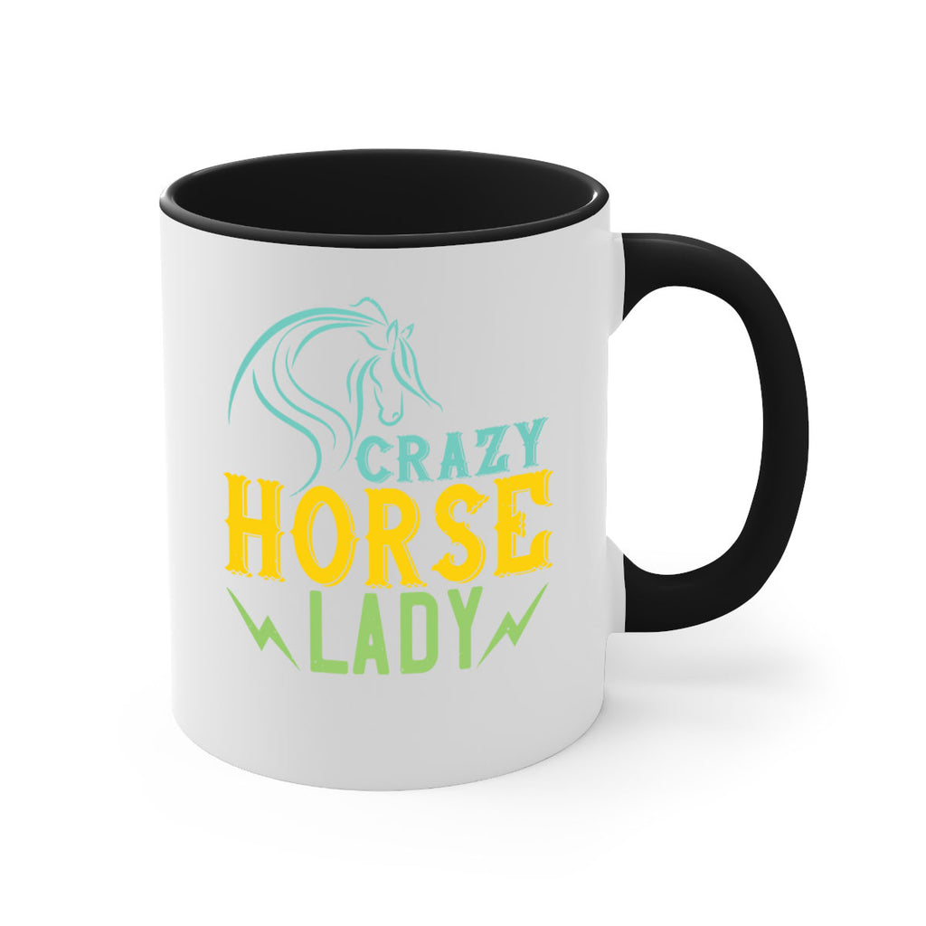 crazy horse lady Style 10#- horse-Mug / Coffee Cup