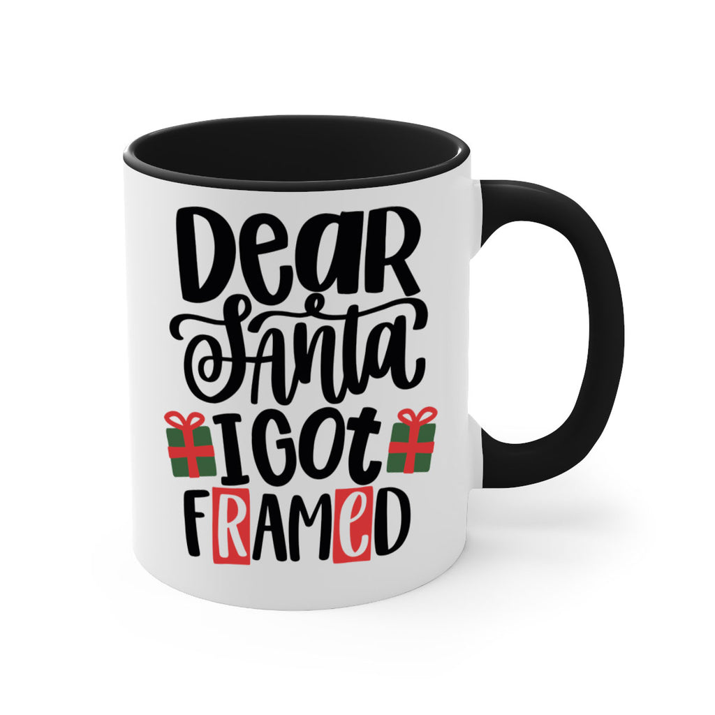 dear santa i got framed 162#- christmas-Mug / Coffee Cup