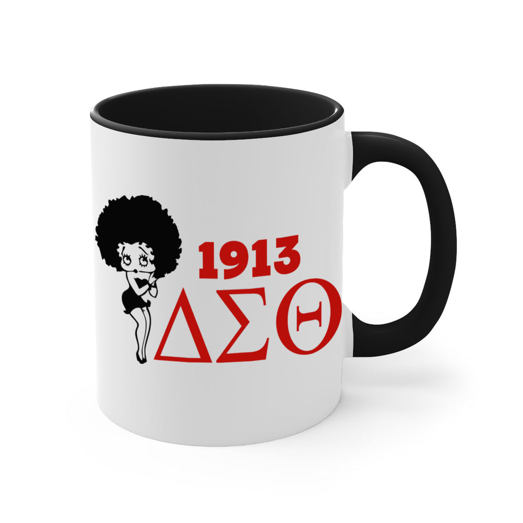 delta sigma theta 4#- black words - phrases-Mug / Coffee Cup