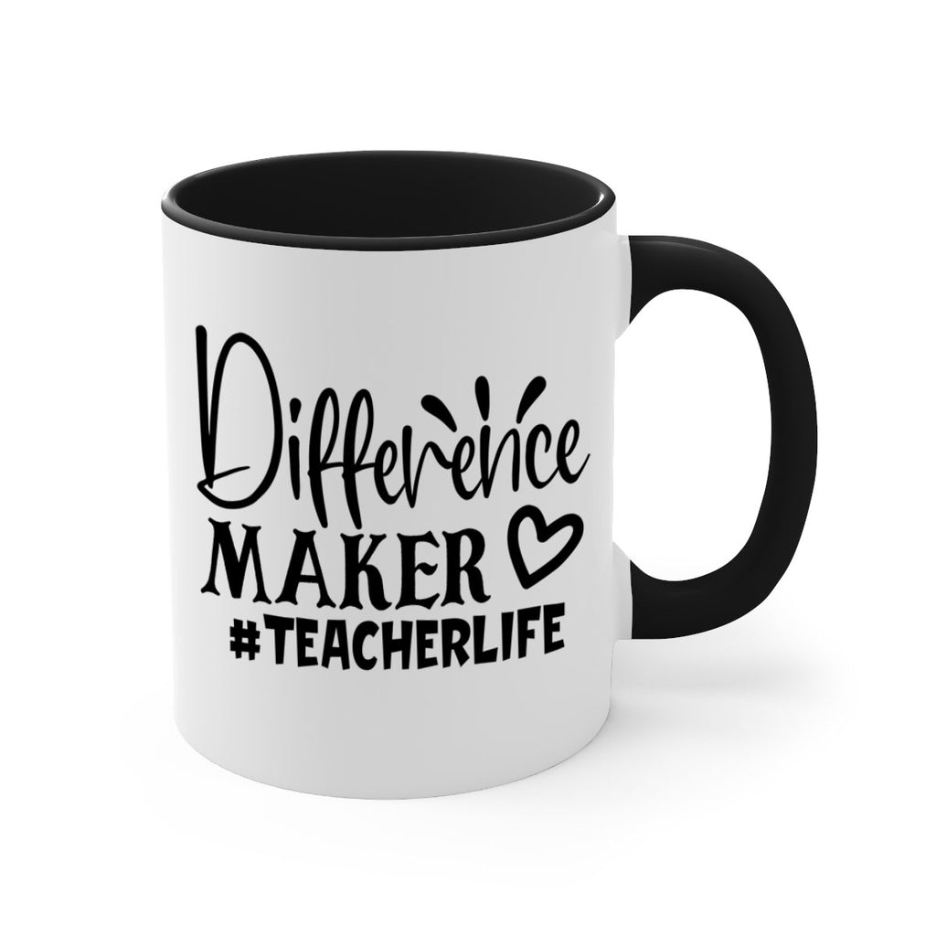 difference maker teacherlife Style 185#- teacher-Mug / Coffee Cup